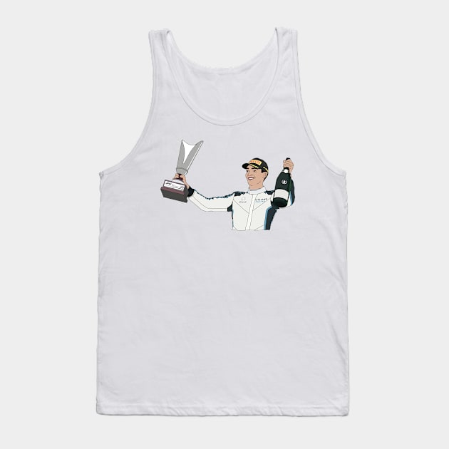 George Russell- Podium Tank Top by crashstappen